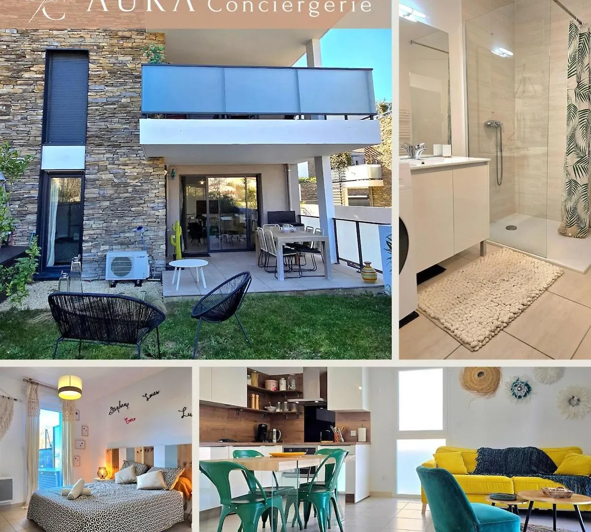 La Ciccia - Appartement Cosy De Plain-Pied, Avec Jardin, Terrasse Et Garage Prive - By Auraconcergerie Saint-Cyr-sur-Mer